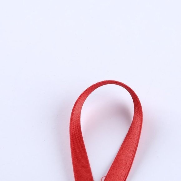 RED Strappy Lace Bralette High Waist Lace Up Panty - Picture 11 of 16